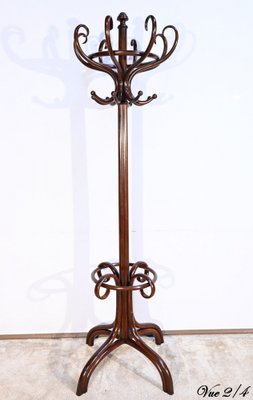 Model Parrot N ° 10.401 Coat Rack in Beech from Thonet, 1920s-RVK-1724895