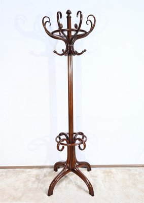 Model Parrot N ° 10.401 Coat Rack in Beech from Thonet, 1920s-RVK-1724895