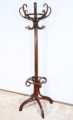 Model Parrot N ° 10.401 Coat Rack in Beech from Thonet, 1920s-RVK-1724895