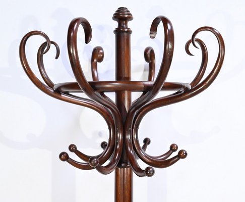 Model Parrot N ° 10.401 Coat Rack in Beech from Thonet, 1920s-RVK-1724895