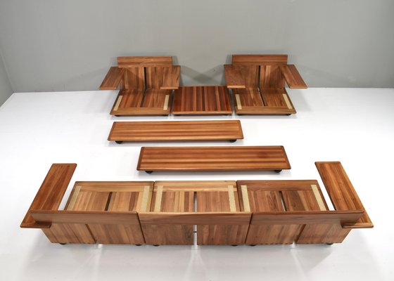 Model Pianura Living Room Set Mario Bellini for Cassina, Italy, 1971, Set of 8-TE-1738101