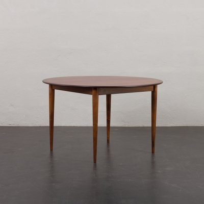 Model PJ 2-5 Circular Dining Table in Rosewood by Grete Jalk for P. Jeppesen, 1960s-UE-1798690