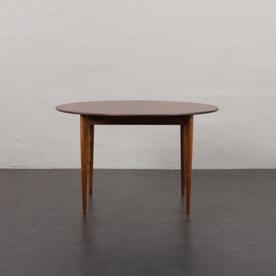 Model PJ 2-5 Circular Dining Table in Rosewood by Grete Jalk for P. Jeppesen, 1960s-UE-1798690