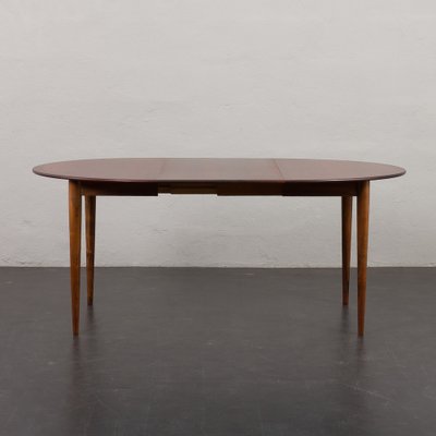 Model PJ 2-5 Circular Dining Table in Rosewood by Grete Jalk for P. Jeppesen, 1960s-UE-1798690