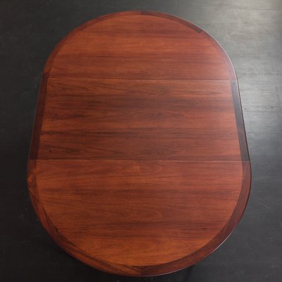 Model PJ 2-5 Circular Dining Table in Rosewood by Grete Jalk for P. Jeppesen, 1960s-UE-1798690