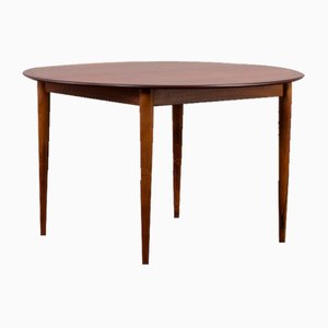 Model PJ 2-5 Circular Dining Table in Rosewood by Grete Jalk for P. Jeppesen, 1960s-UE-1798690