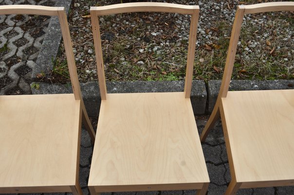 Model PLY / Plywood Chairs by Jasper Morrison for Vitra, 2009, Set of 8-UF-1752001