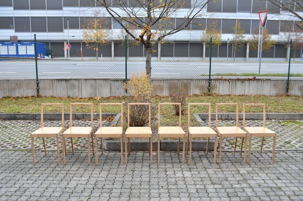 Model PLY / Plywood Chairs by Jasper Morrison for Vitra, 2009, Set of 8-UF-1752001