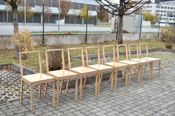 Model PLY / Plywood Chairs by Jasper Morrison for Vitra, 2009, Set of 8-UF-1752001