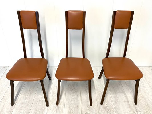 Model Programma S11 Dining Chairs by Angelo Mangiarotti, Set of 6-NWG-1174925