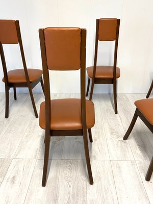 Model Programma S11 Dining Chairs by Angelo Mangiarotti, Set of 6-NWG-1174925