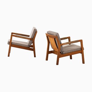 Model Rialto Easy Chairs by Carl Gustav Hiort af Ornäs, Finland, 1957, Set of 2-SC-799524