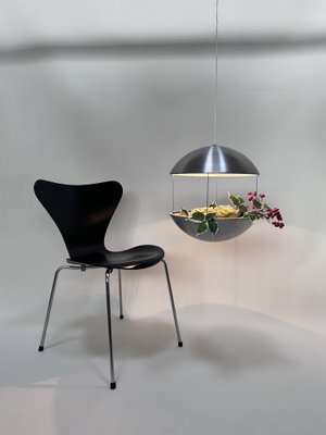 Model Rs 37 Flower Ceiling Lamp in Brushed Aluminium by Poul Cadovius for Cado, 1960s-JP-1812010