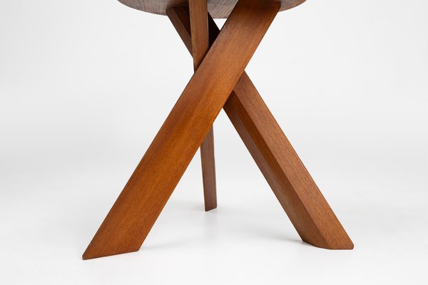 Model S31 Stool in Elm Wood by Pierre Chapo, 1974-YSY-2027238