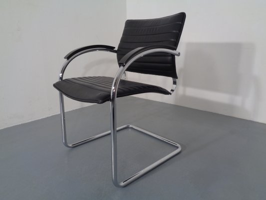 Model S78 Cantilever Leather Armchair by Josef Gorcia & Andreas Krob for Thonet, 1980s-RDW-772026