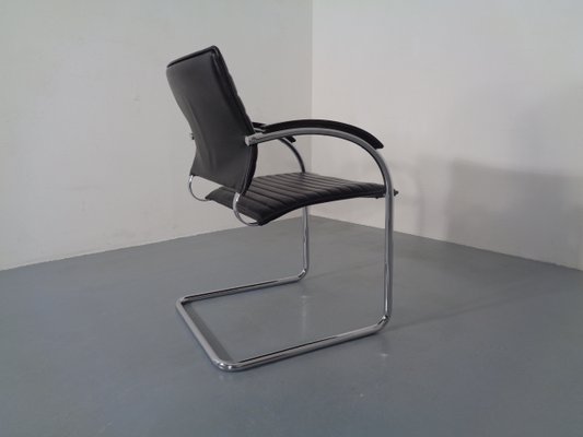 Model S78 Cantilever Leather Armchair by Josef Gorcia & Andreas Krob for Thonet, 1980s-RDW-772026