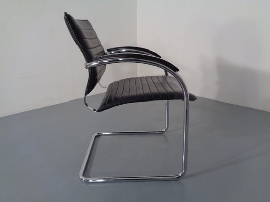 Model S78 Cantilever Leather Armchair by Josef Gorcia & Andreas Krob for Thonet, 1980s-RDW-772026