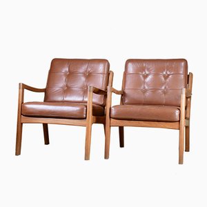 Model Senator Armchair by Ole Wanscher for France & Søn, Set of 2-RNM-951290