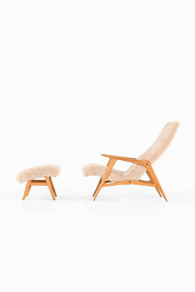 Model Siesta Easy Chair by Jio Möbler, Sweden, Set of 2