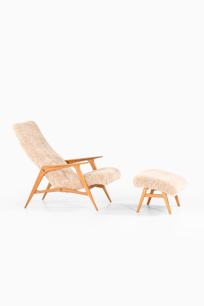 Model Siesta Easy Chair by Jio Möbler, Sweden, Set of 2