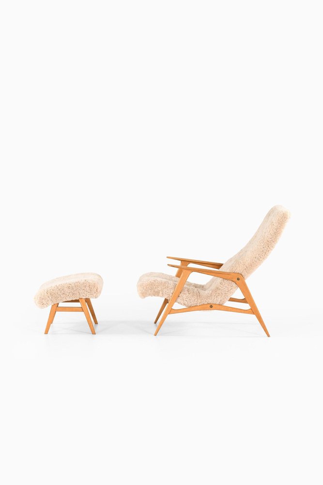 Model Siesta Easy Chair by Jio Möbler, Sweden, Set of 2