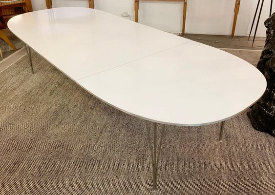 Model Super Ellipse Table by Arne Jacobsen Piet Hein and Bruno Mathsson for Fritz Hansen-FGA-1323556