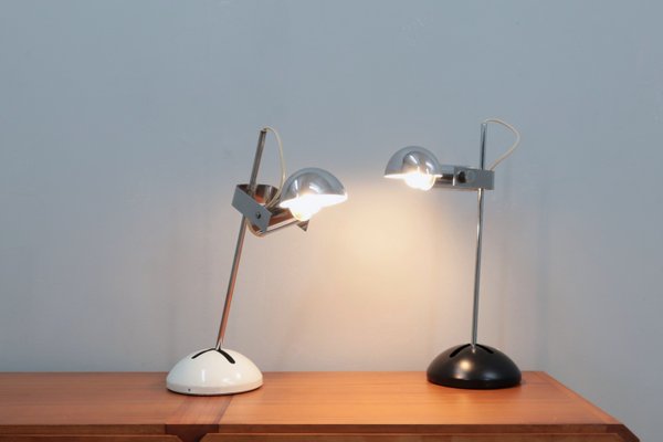 Model T395 Table Lamps by Robert Sonneman for Luci Italia, 1970s, Set of 2-ZQ-2022549