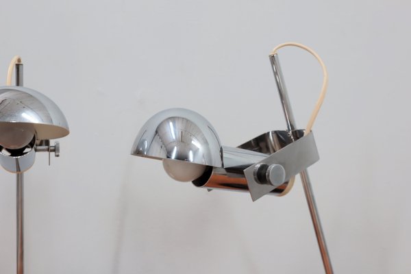 Model T395 Table Lamps by Robert Sonneman for Luci Italia, 1970s, Set of 2-ZQ-2022549