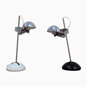 Model T395 Table Lamps by Robert Sonneman for Luci Italia, 1970s, Set of 2-ZQ-2022549