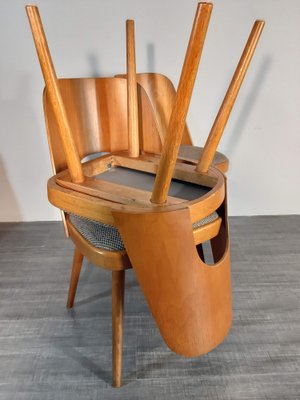 Model TON515 Chairs by Oswald Haerdtl, 1955, Set of 6-EYI-2041237