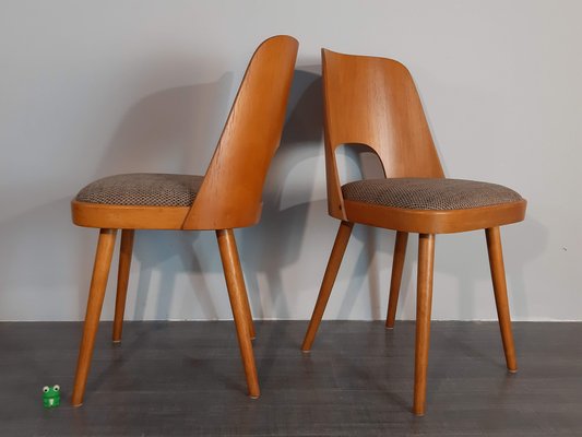 Model TON515 Chairs by Oswald Haerdtl, 1955, Set of 6-EYI-2041237