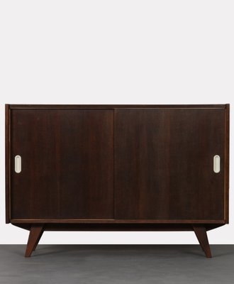 Model U-452 Chest in Dark Oak by Jiří Jiroutek for Interier Praha, 1960s-DAD-971295