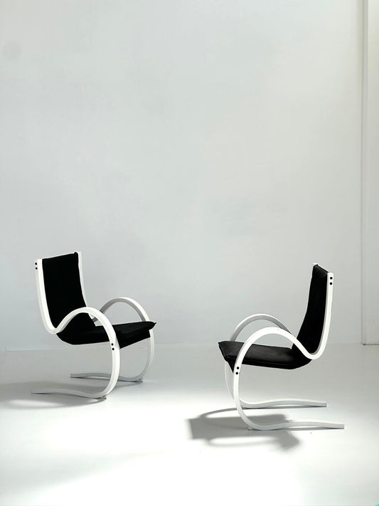 Model You and Me Chairs by Carlo Berruti for Danber, 1970s, Set of 2