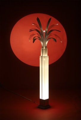 Modern Acrylic Palm Tree Floor Lamp by Theo Verhulst, Belgian, 1982-CF-1406558