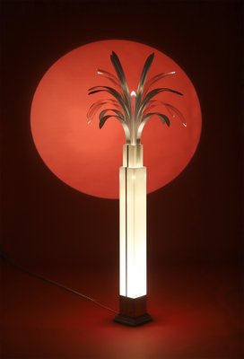 Modern Acrylic Palm Tree Floor Lamp by Theo Verhulst, Belgian, 1982-CF-1406558