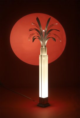 Modern Acrylic Palm Tree Floor Lamp by Theo Verhulst, Belgian, 1982-CF-1406558