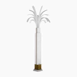 Modern Acrylic Palm Tree Floor Lamp by Theo Verhulst, Belgian, 1982-CF-1406558