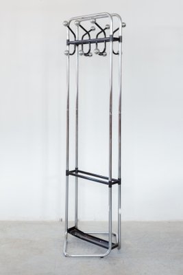 Modern Bauhaus Chrome Coat Rack & Umbrella Stand-KL-1113732