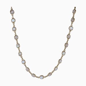 Modern Baume Creation Moonstones Vermeil Necklace, 2023-OLU-1731246