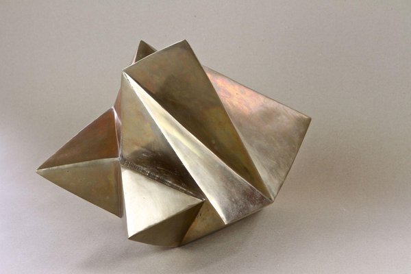 Modern Bronze Crystal Sculpture by M. Treml, Austria, 2019-TQA-1419936