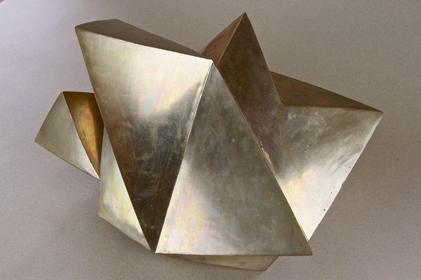 Modern Bronze Crystal Sculpture by M. Treml, Austria, 2019-TQA-1419936