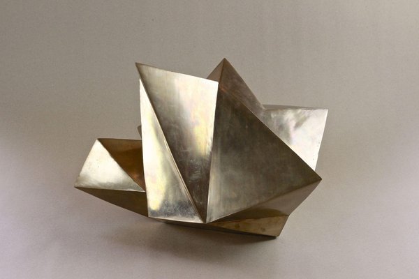 Modern Bronze Crystal Sculpture by M. Treml, Austria, 2019-TQA-1419936