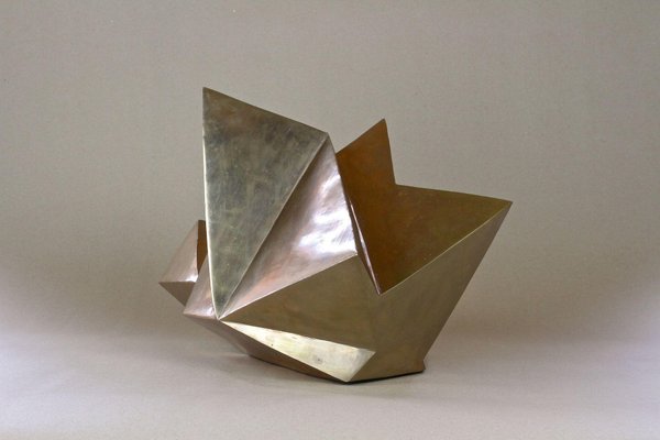 Modern Bronze Crystal Sculpture by M. Treml, Austria, 2019-TQA-1419936