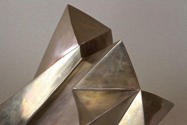 Modern Bronze Crystal Sculpture by M. Treml, Austria, 2019-TQA-1419936