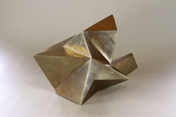 Modern Bronze Crystal Sculpture by M. Treml, Austria, 2019-TQA-1419936