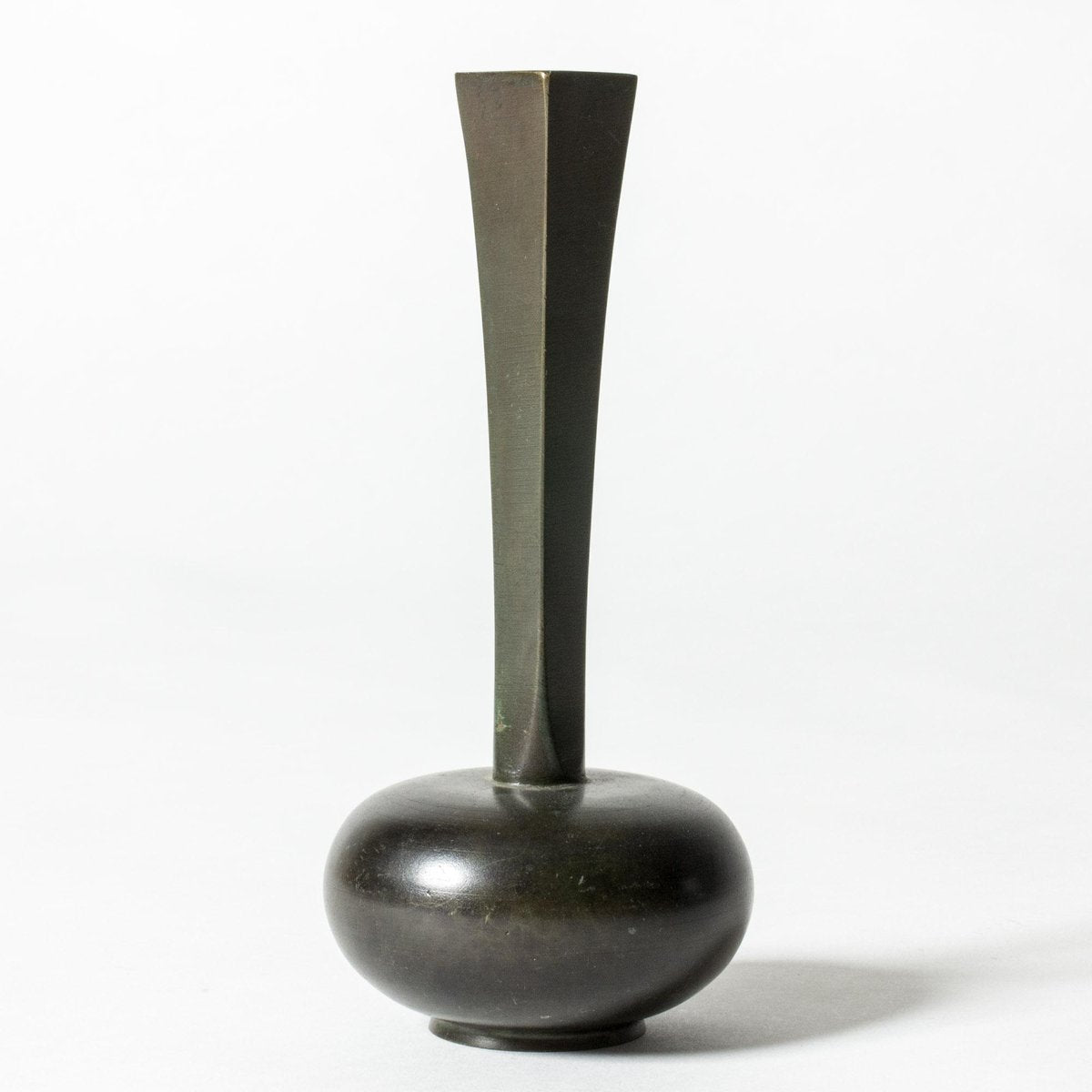 Modern Bronze Vase from GAB, 1930s