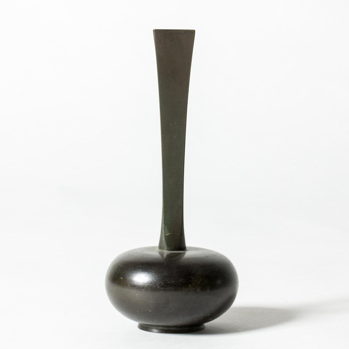 Modern Bronze Vase from GAB, 1930s