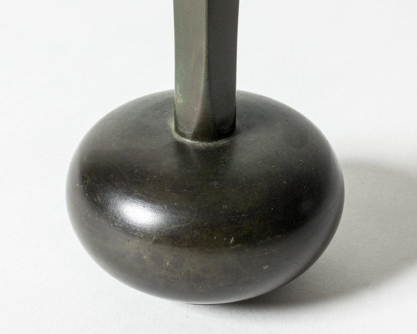 Modern Bronze Vase from GAB, 1930s