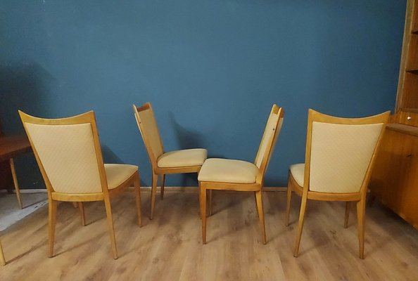 Modern Chairs, Denmark, 1950s, Set of 4-KDW-1752638