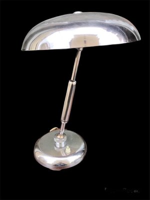 Modern Chrome Table Lamp by Giovanni Michelucci-HQI-1308852